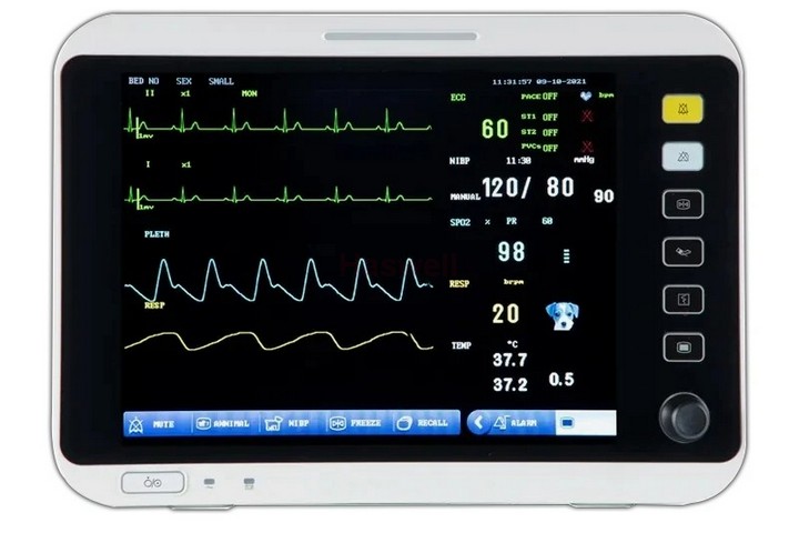 مانیتور علائم حیاتی دامپزشکی کاملاً جدید VM121 - از چین Haswell برای فروش 1